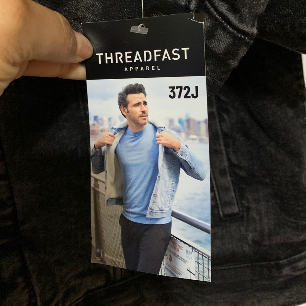 Threadfast Sherpa lined Denim Jacket - Picture 5 of 6